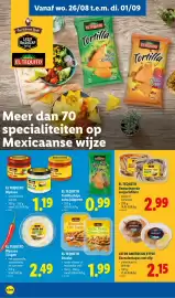 Lidl folder week 35 Pagina 14: El tequito dipsaus €1,19, El tequito tortillachips €0,99