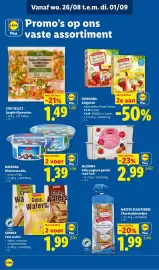 Lidl folder week 35 Pagina 18: Chef select spaghettigroenten €1,49, Freshona Knijpfruit €1,55