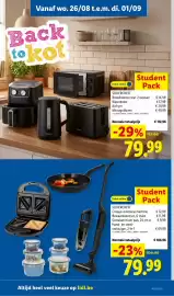 Lidl folder week 35 Pagina 23: Student pack €79,99, Student pack €79,99