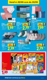 Lidl folder week 35 Pagina 31: Lupilu esmara kids slips €1,99, Lupilu esmara kids boxershorts €2,79