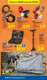 Lidl folder week 35 Pagina 35: Crivit fietslot €4,49, Crivit ledfietslichtenset €8,99