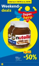 Lidl folder week 35 Pagina 36: Nutella €4,79