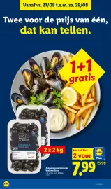 Lidl folder week 35 Pagina 6: Zeeuwse supermosselen bodemcultuur €7,99