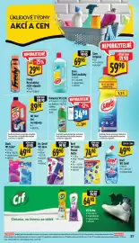 Albert leták týden 34 Strana 37: Wc net gel na odpady €89,90, Bref WC blok Power Aktiv €69,90