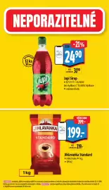 Albert leták týden 34 Strana 4: Jihlavanka Standard €199,00, Jupí Sirup €24,90