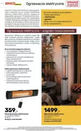 Bricomarche gazetka Strona 11: Ogrzewacz elektryczny €1.499,00, Panel grzewczy elektryczny €359,00