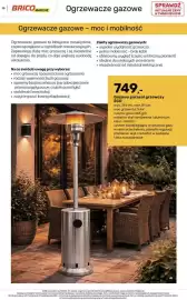 Bricomarche gazetka Strona 12: Gazowy parasol grzewczy ECO €749,00