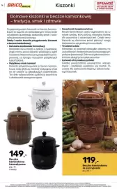 Bricomarche gazetka Strona 16: Beczka kamionkowa ze szczypcami €119,00, Beczka kamionkowa hermetyczna €149,00