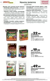 Bricomarche gazetka Strona 62: Nawóz Hortifoska Jesienna uniwersalna Agrecol €19,99