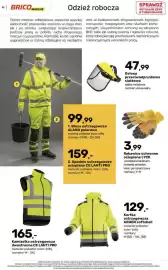 Bricomarche gazetka Strona 92: Rękawice ochronne ocieplane LYCK €3,99, Bluza ostrzegawcza ALAND polarowa €99,99