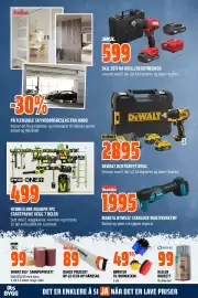Coop Obs kundeavis Side 19: Habo fleksible skyvedørsbeslag, Skil 3011 ha drill/skrutrekker €599,00