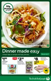 Woolworths catalogue week 34 Page 14: Australian Fresh RSPCA Approved Chicken Breast Fillets – From the Deli €8,00
