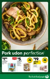 Woolworths catalogue week 34 Page 16: Woolworths Australian Pork Rashers €19,00