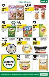 Woolworths catalogue week 34 Page 22: Primo Stackers – From the Fridge €3,50, Milo or Oreo Ice Cream Tub 1.2 Litre €5,00