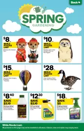 Woolworths catalogue week 34 Page 38: Seasol Seaweed Concentrate €8,40, Roundup Weed Killer Fast Action €18,00