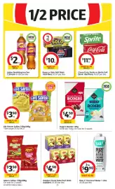 Coles catalogue week 34 Page 26: Life Savers Lollies-205g €3,50, Pepsi or Solo Soft Drink 10x375mL €10,00