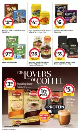 Coles catalogue week 34 Page 29: Carman's Nut or Muesli Bars 160g-270g €6,00, Moccona Freeze Dried Instant Coffee €26,00