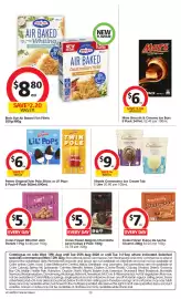 Coles catalogue week 34 Page 39: Mars Smooth & Creamy Ice Bars 247mL €6,00, Birds Eye Air Baked Fish Fillets-380g €8,80