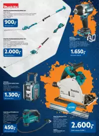 Davidsen tilbudsavis Side 12: Makita luftpumpe 18 v dmp180z €450,00, Makita bluetooth radio dab+ mr007gz €1.300,00