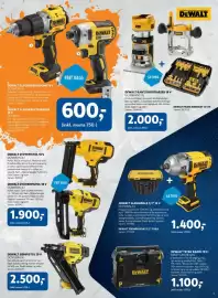 Davidsen tilbudsavis Side 3: DeWalt Kant/Overfræser 18 V €2.000,00, DeWalt Tstak Radio 18 V €1.100,00