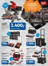 Davidsen tilbudsavis Side 7: Milwaukee Trolleykuffert Packout €1.100,00, Milwaukee Packout elektrikersæt €800,00
