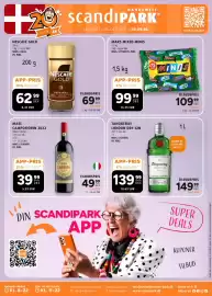 Scandinavian Park tilbudsavis Side 1: Tanqueray London Dry Gin €139,99, Mars Mixed Minis €99,99