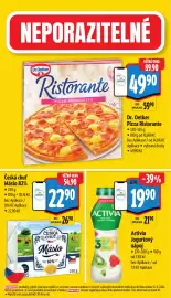 Albert leták | Supermarket Strana 3: Activia Jogurtový nápoj €1.990,00, Dr.Oetker Pizza Ristorante €49,90