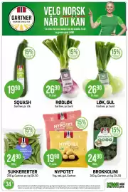 Kiwi kundeavis uke 34 Side 12: LØK, GUL €26,90, SQUASH €19,90