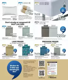 JYSK kundeavis uke 34 Side 15: ABELONE sengesett, THORA flanellsengesett