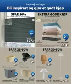 JYSK kundeavis uke 34 Side 2: HVEN up & down lystett plisségardin, JOEL kurv €65,00