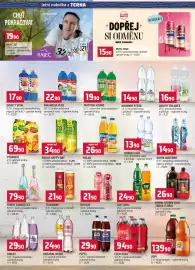 Terno leták týden 34 Strana 22: Drwitt balance pramenitá voda s příchutí €14,90, Korunni efera €1.490,00