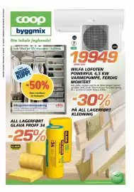 Coop Byggmix kundeavis Side 1: Elfa garderobeinnredning