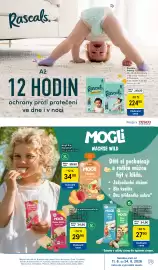 Tesco leták týden 34 Strana 29: Mogli bio tyčinka €2.790,00, Rascals plenky €224,90