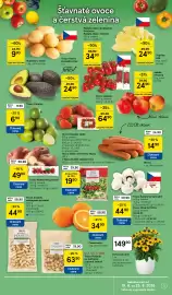 Tesco leták týden 34 Strana 3: Tesco Finest brambory volné €9,90, Tesco Nektarinky ploché €49,90