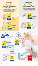 Tesco leták týden 34 Strana 30: Linteo Baby Dětské vlhčené ubrousky €2.490,00, Linteo Baby Dětské vlhčené ubrousky €79,90
