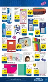 Tesco leták týden 34 Strana 33: Maped Sada pravítek €54,90, Školní pouzdro €119,90