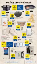 Tesco leták týden 34 Strana 35: F&F Home vysoké sklenice €126,90, F&F Home Sklenice na červené víno €132,90
