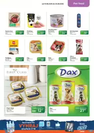 Tamda Foods leták týden 34 Strana 47: Akinu Snackses €17,50, First Class vanička pro psy €12,90