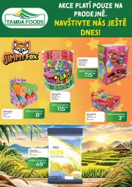 Tamda Foods leták týden 34 Strana 59: JimmyFox Maxxi roll snake €8,50, JimmyFox surprise tattoo žvýkačka v dóze €115,00