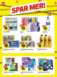 Bunnpris kundeavis uke 34 Side 13: ISTE FERSKEN OG SITRON U/SUKKER €49,00, RÅ JUICE APPELSIN OG EPLE €49,00