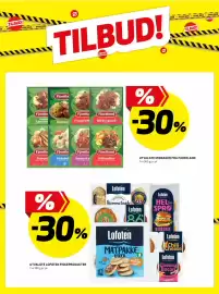 Bunnpris kundeavis uke 34 Side 7: UTVALGTE MIDDAGER FRA FJORDLAND, UTVALGTE LOFOTEN FISKEPRODUKTER