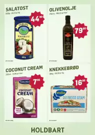 Holdbart kundeavis Side 5: OLIVENOLJE €79,90, COCONUT CREAM €7,90