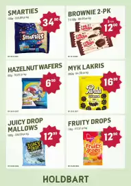 Holdbart kundeavis Side 8: JUICY DROP MALLOWS €12,90, SMARTIES €34,90