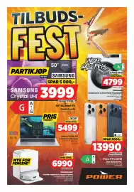 POWER kundeavis uke 34 Side 1: IPhone 17 Pro 256 GB €13.990,00
