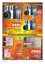 POWER kundeavis uke 34 Side 15: Galaxy S26 256 GB + Galaxy Watch8 44mm €9.490,00, Galaxy Z Fold8 Ultra 256 GB €23.990,00