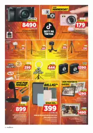 POWER kundeavis uke 34 Side 16: Minidigitalkamera €179,00, TRIPOD PHONE HOLDER & BALL HEAD €299,00