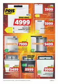 POWER kundeavis uke 34 Side 7: Oppvaskmaskin €4.999,00, Integrert oppvaskmaskin €5.499,00