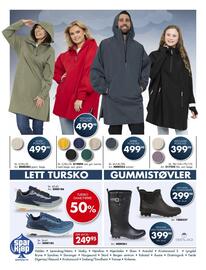 Sparkjøp kundeavis Side 8: TURSKO DAME/HERRE €249,95, VESTLAND LAV GUMMISTØVEL €299,90
