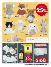 Sparkjøp kundeavis Side 5: KOSEBAMSER FRA TEDDYKOMPANIET, GASBLEIER €99,90