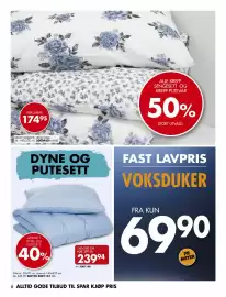 Sparkjøp kundeavis Side 6: ALLE KREPP SENGESETT OG KREPP PUTEVAR €174,95, GRANITT DYNE OG PUTESETT